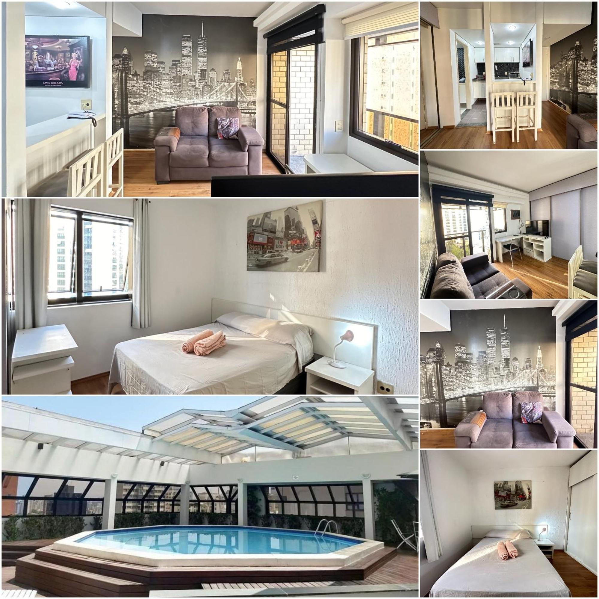 1601 Apart-Hotel Qi Intelligent Ibirapuera São Paulo Exteriér fotografie